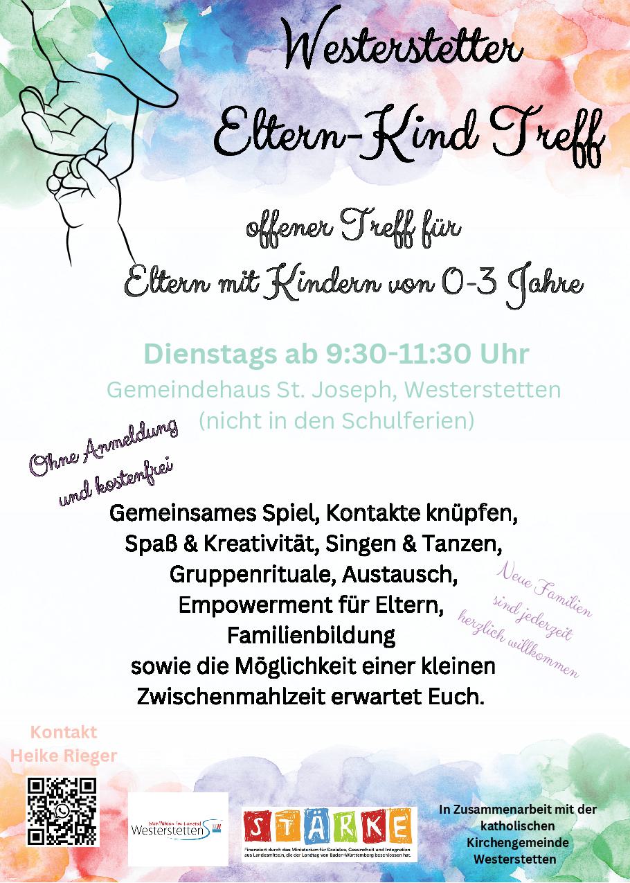 Plakat Eltern Kind Treff